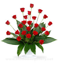 sympathy-rose-basket
