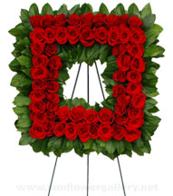 funeral-wreath-red-roses