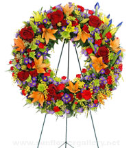 funeral-colorful-wreath