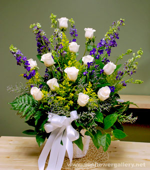 White Rose Arrangement